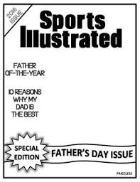 But without the bikini, women aren't as welcome on the magazine's cover. Father S Day Project Sports Illustrated Magazine 2016 Template Papers Father S Day Activities Fathers Day Fathers Day Crafts