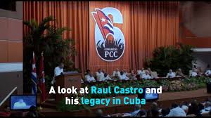 Raúl castro has stepped down as first secretary of cuba's communist party. Wzqzskio1uhgzm