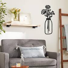 Discover how art and wall decor can add interest and personality to your home. Buy Vase Metal Wall Art Qmetalart Flower In Vase Wall Decorations For Living Room Kitchen Bedroom Bathroom Home Wall Decor Lovers Housewarming Gift Wide Online In Germany B08qvjfvc3