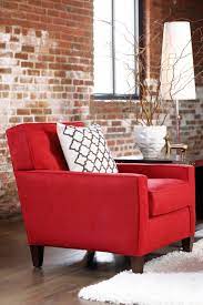 Don T Be Afraid To Add A Punch Of Color In Your Home You Can Do It So Easily With An Accent Ch Red Chair Living Room Living Room Red Red Furniture