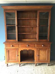 early victorian antique glazed oak