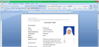 Dengan sedikit klik mudah, anda dapat mengubah warna, font, tata letak, dan menambahkan grafis agar sesuai dengan. Cara Membuat Lamaran Kerja Dan Curriculum Vitae Rinifitriyani0082