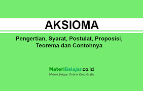 Slide foto _ lomba menyusun geometri tk setda 2 bojonegoro 2021, juni. Pengertian Aksioma Dan Teorema Syarat Dan Contohnya