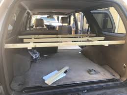 I was at the salvage yard the other day & saw a '99 rav4. A Storage Shelf Built Into A 1998 Toyota 4runner Suv Rving