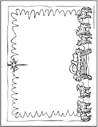 Your children can share the same love through these nativity coloring pages. 15 Printable Christmas Coloring Pages Jesus Mary Nativity Scenes
