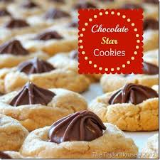 Chocolate Star Cookies Recipe Cookie Exchange Recipe Chocolate Stars Chocolate Star Cookie Recipe Cookie Recipes