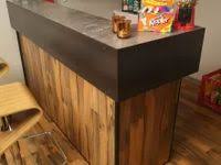 Verkleidung Einer Theke Mit 3 Mm Zunderstahl Blechverkleidung Verkleidung Theken