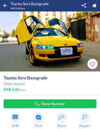 Choose the toyota sera model and explore the versions, specs and photo galleries. 5 Sports Cars Under 10 Lacs In Pakistan You Must Have