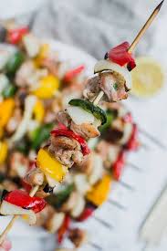 Baked Chicken Kabobs In The Oven Gluten Free And Dairy Free Recipe Chicken Kabobs Kabobs Baked Chicken