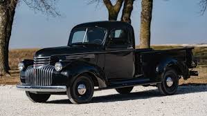 Image result for Black 1946 Truck