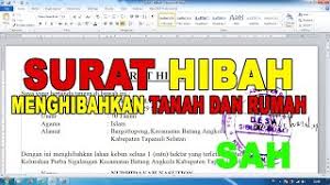Contoh surat hibah tanah untuk jalan umum seputar jalan cute766 pihak pertama menghibahkan sebidang tanah kepada pihak kedua dengan contoh surat keterangan harga tanah dari desa contoh lif co id demikian beberapa contoh surat pribadi untuk orang tua semoga bermanfaat. Surat Hibah Menghibahkan Tanah Dan Rumah Contoh Surat Hibah Membuat Surat Hibah Youtube