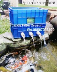 Cara set up kolam terpal 2×3 meter lengkap dengan saringan. Jual Unik Trickle Filter Kolam Ikan Koi 2 Susun Small Murah Jakarta Barat Lovelyzo4 Tokopedia