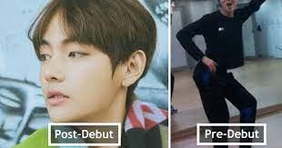 Before and after wow️️ taehyung, bts. Pre Debut Pictures Of Bts V Show How Much He S Changed Koreaboo