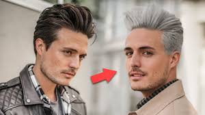 It requires more maintenance than most blonde hair color, but if you're in, you'll never fade into a crowd. My Platinum Blonde Hair Transformation Mens Silver Hairstyle 2020 Youtube