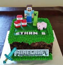 Minecraft Birthday Cake Minecraft Birthday Cake Minecraft Birthday Minecraft Birthday Party Games