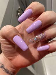 Black nail designs are super hot right now. Butterfly Nails Purple Acrylic Nails Pink Acrylic Nails Purple Nails