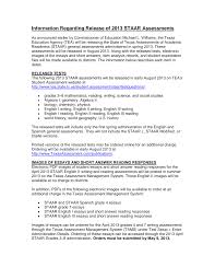 These documents are available in the links below. Http Blogs Houstonisd Org Hisdacademicmemos Wp Content Uploads Sites 15 Gravity Forms 2 B18b158c2f279cf25b600c39bae04778 2013 05 Release Of 2013 Staar Assessments Pdf