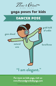 Bird Of Paradise Yoga Pose Meaning Dancer Pose Is An Excellent Balance Pose That Helps Us Build Stability And Posture While Stretching Our Hips And Legs In 2020 Kids Yoga Poses Yoga For Kids Dancer Pose
