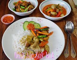 Gulai ayam atau kari ayam versi kelantan yang dipanggil nasi berlauk ayam ala kak wok. Teratak Mutiara Kasih Nasi Ala Kak Wok Resepi Mudah Dan Sedap