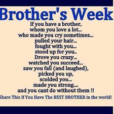 Ehh They Never Hit Me Or Pulled Hair Tgry Jystbno Np Hitying My Face With A Ball Haha And Some M I Love My Brother Big Brother Quotes Love My Brother