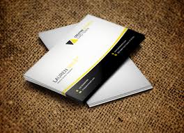 Black and white dots bordered interior design business card. 20 Free Black Business Card Psd Simple Download On Behance