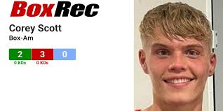 BoxRec: Corey Scott