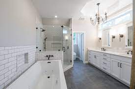 We specialize in bath and shower remodels. Timeless Bathroom Remodel Benson Homes