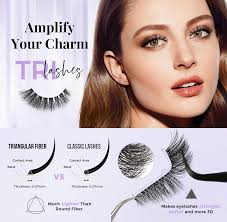 Custom Triangle Fiber Wispy clear Band Natural False Cat Eye Lashes  Wholesale Faux Mink Full Strip Eyelashes Private Label| Alibaba.com