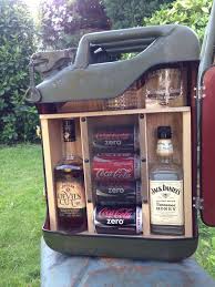 Upcycled Jerry Can Mini Bar Ideal Gift Camping Accessory Jerry Can Mini Bar Jerry Can Mini Bar