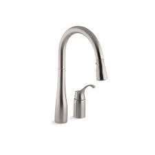 Kohler is stated to be quick with replacement parts, though, and it seems as if a lot of these leaks could have been prevented by reading the. Kohler Simplice Pull Down Kitchen Sink Faucet 1 Handle Stainless Steel Lowe S Canada