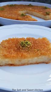 The Best Knafeh Recipe The Salt And Sweet Kitchen Recipe In 2020 Best Knafeh Recipe Traditional Breakfast Dessert Ingredients