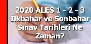 Peki, ales başvuru kılavuzu ile başvuru işlemleri nasıl yapılır? 2021 Ales 1 2 3 Ilkbahar Ve Sonbahar Sinav Tarihleri Ne Zaman
