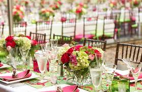 A fabulous way to give your long, narrow tables some dimension is to break them up with décor of different heights. Beautiful Style Ideas For An Unforgettable Rehearsal Dinner
