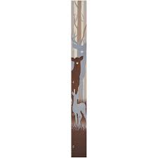 Amazon Com Deer Family Wooden Growth Chart Woodland