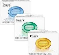 PEARS Soap, Face & Body Soap, Variety Pack – Pure & Gentle Transparent Bar  Soap Bundle, Moisturizing Glycerin Soap for Glowing Skin, Amber, Blue, and  ...