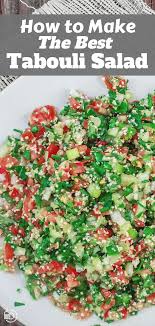 Want To Make The Best Tabouli Salad This Recipe Is Your Ticket Tabouli Or Tabouleh Is A Mediterranean Tabouli Salad Recipe Tabouli Salad Mediterranean Dishes