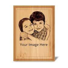 Your personalized baseball wooden picture frame comes in three sizes, please choose from, 4x6, 5x7, and 8x10. Buy Portrait Frame Customized Wooden Photo Engraved Plaque Yourprint