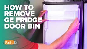Adjustable bins can easily be carried from refrigerator to. How To Remove Or Replace Ge Door Shelf Bin Upper Left Part Wr71x11045 Youtube