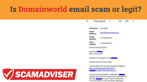 Domainworld Scam Email Or Legit Expiration Notice Should You Pay For The Domain Youtube