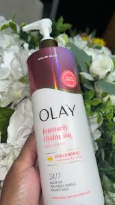 I received this @olay intensely hydrating body lotion in exchange of my  honest review and let’s 👏🏽 amazing lotion, the scent is 10/10 my skin is  sensitive but also dry and I just applied a little bit ...