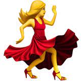 Dans eden kadın Emoji 💃