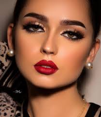 117 likes 1 comments ftoom hairstyle ftoom hairstyle on instagram هل تصوير من شهرين مع صديقتي الغ bold lipstick makeup beautiful face images eye makeup