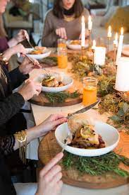 Though the snow may or may not be fallin' this cozy & chic winter dinner party by chelsey flint of chelsey flint events, out of oklahoma city, is definitely callin'! A Winter Dinner Party At Home A Blog By Joanna Gaines Winter Dinner Party Dinner Party Table Italian Dinner Party