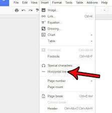 How To Insert A Horizontal Line In Google Docs Solve Your Tech Google Docs Horizontal Line