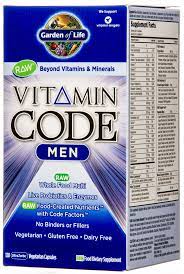 Garden Of Life Vitamin Code Men Vitamin Code Garden Of Life Vitamins Vitamins