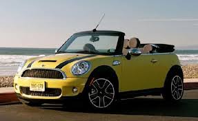 Convertible Mini Cooper Picutre Car Photo 16554 Voiture Cabriolet Mellow Yellow