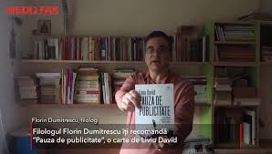 Incepand cu ultima sa aparitie editoriala, toata lumea poate gati ca un adevarat chef bucătar. Pastila De LecturÄƒ Poetul Florin Dumitrescu RecomandÄƒ Pauza De Publicitate O Carte De Liviu David