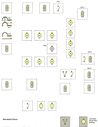 A wiring diagram is a pictorial representation of an electric circuit, where the elements of the loop and it takes into account, the dimensions of the room, and the input and output points made keeping in. Complete The Wiring Diagram For The Recreation Room Follow The Suggested Cable Layout Use Colored Pencils Or Pens To Identify The Various Colors Of The Conductor Insulation Bartleby