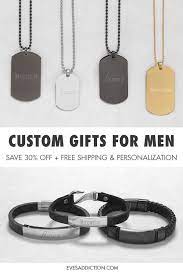 We provide a wide selection of unique personalized gifts for all ages! Engraved Bracelets Dog Tags For Men Boyfriend Anniversary Gifts Diy Christmas Gifts For Boyfriend Diy Gifts For Boyfriend