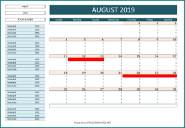 This template uses excel where you can transfer, process and analyze inputted data easily using other microsoft office programs, like word and powerpoint. Hotel Reservation Manager Officetemplates Net